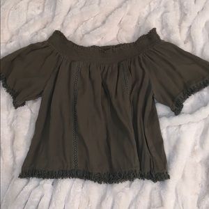 Off the shoulder top